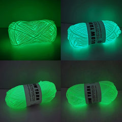 Glow In The Dark DIY Knitting Kit for Beginners