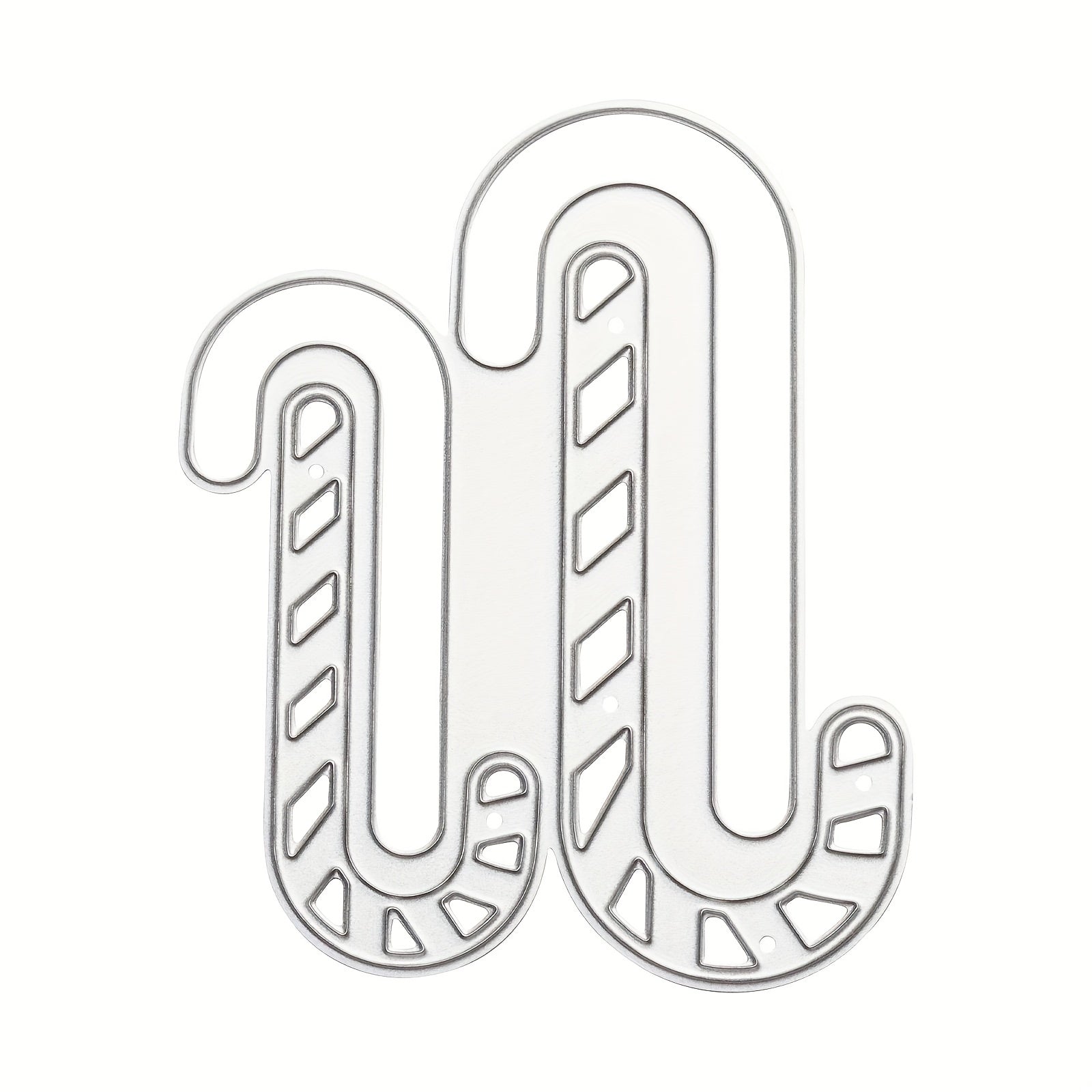 Christmas Metal Cutting Dies Candy Cane Die Cuts Embossing Stencil