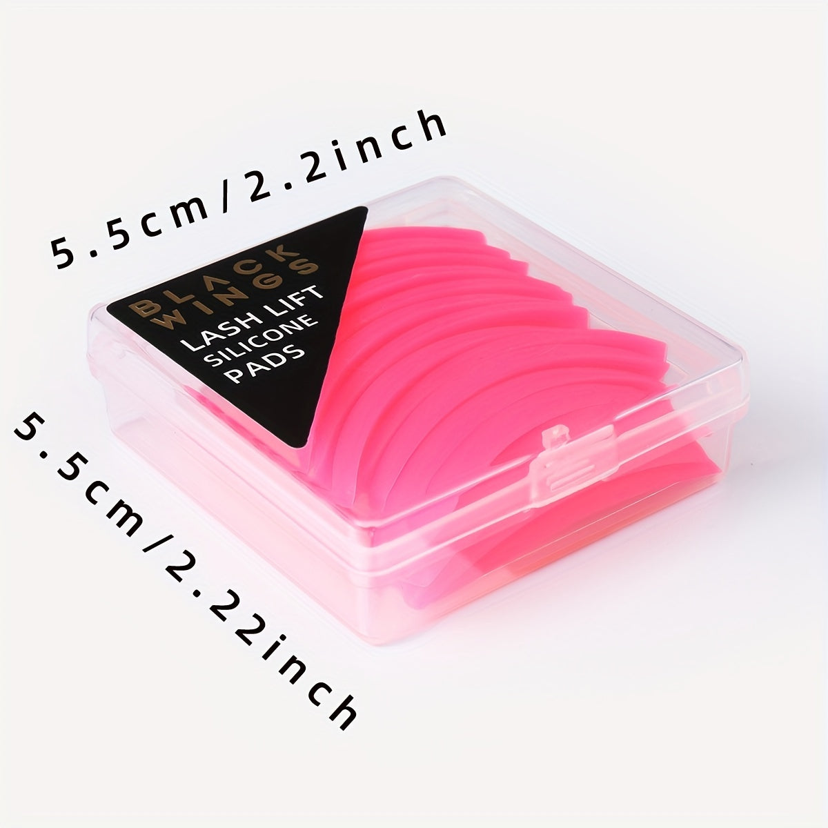 C CURL 8 Pairs Silicone Eyelash Perming Pad Lashes Rods Shield Lifting