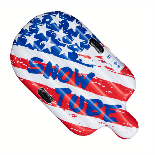 Heavy Duty Inflatable Snow Tube for Winter Sledding Fun