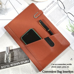 192 Pages Leather Surface Notebook A6/A5