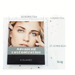7 Pairs Self Adhesive Natural Look Eyelashes No Glue Needed Waterproof