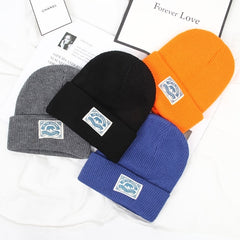 Men's Winter Knit Cuff Beanie Hat Hip Hop Warm Cap Ski Casual