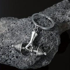 Alloy Power Arm Lifting Key Chain - Small Gift For Kids