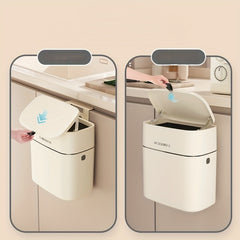 Large Capacity Wall Mounted Trash Can Convenient Household Wastebasket