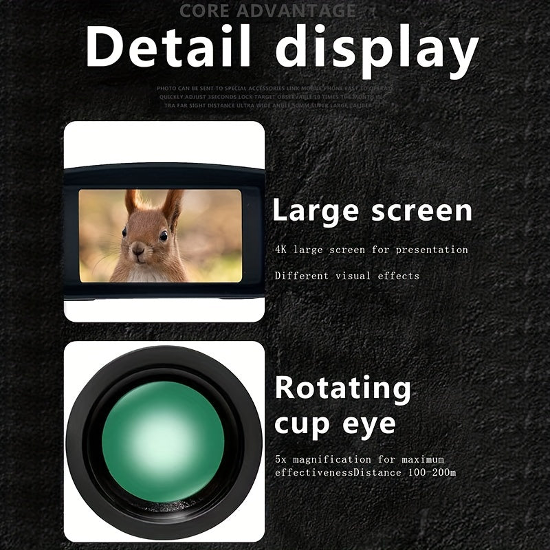 Digital Infrared Night Vision Binoculars For Adults Dual Use 7 Screen