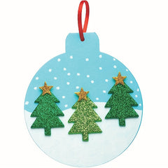 100pcs Christmas Tree Foam Stickers Self Adhesive Party Crafts