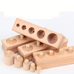20pcs Wooden Building Blocks Set for Shape Recognition