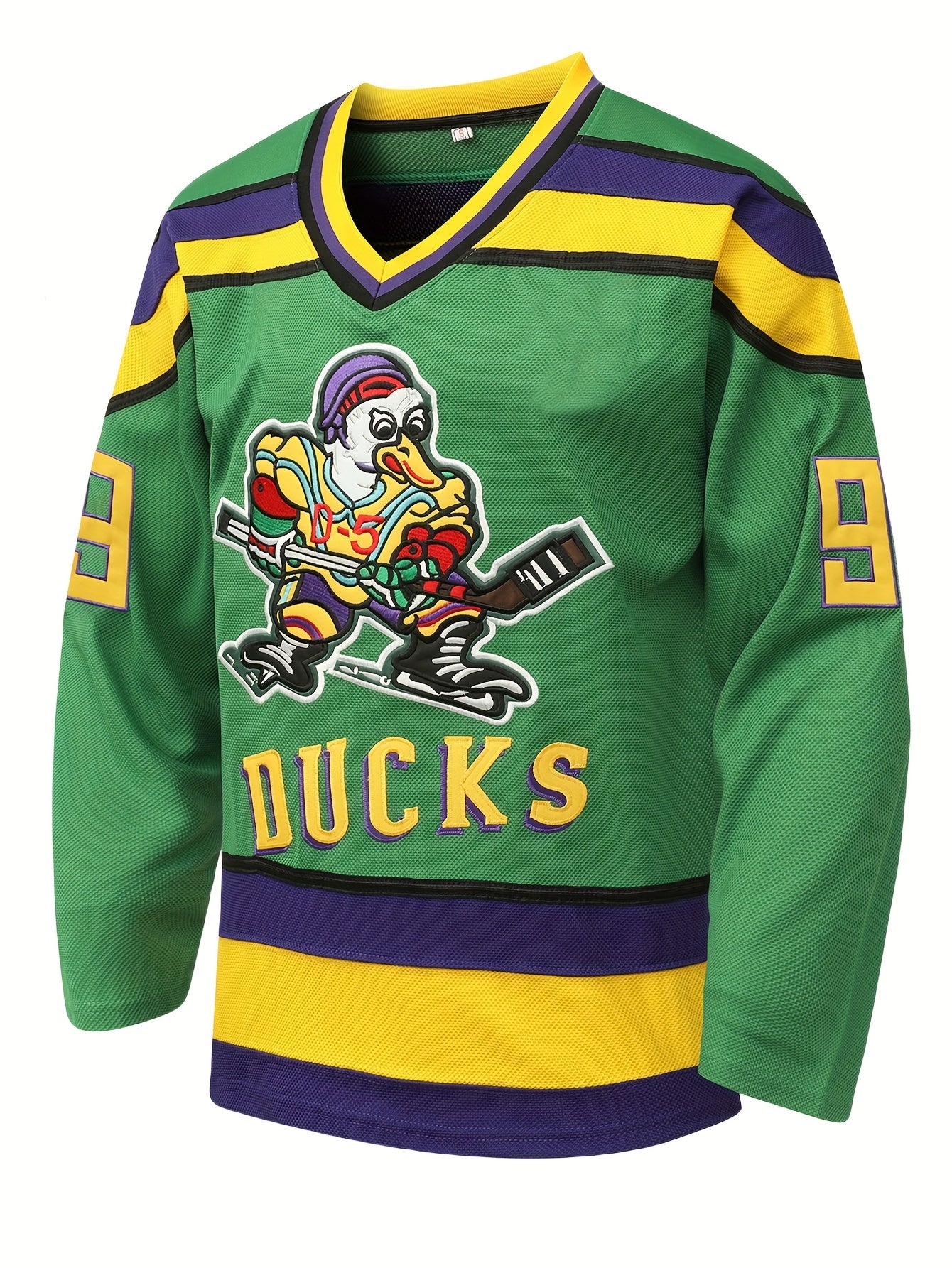 Men's Green Ice Hockey Jersey Christmas Series Retro Classic