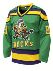 Men's Green Ice Hockey Jersey Christmas Series Retro Classic