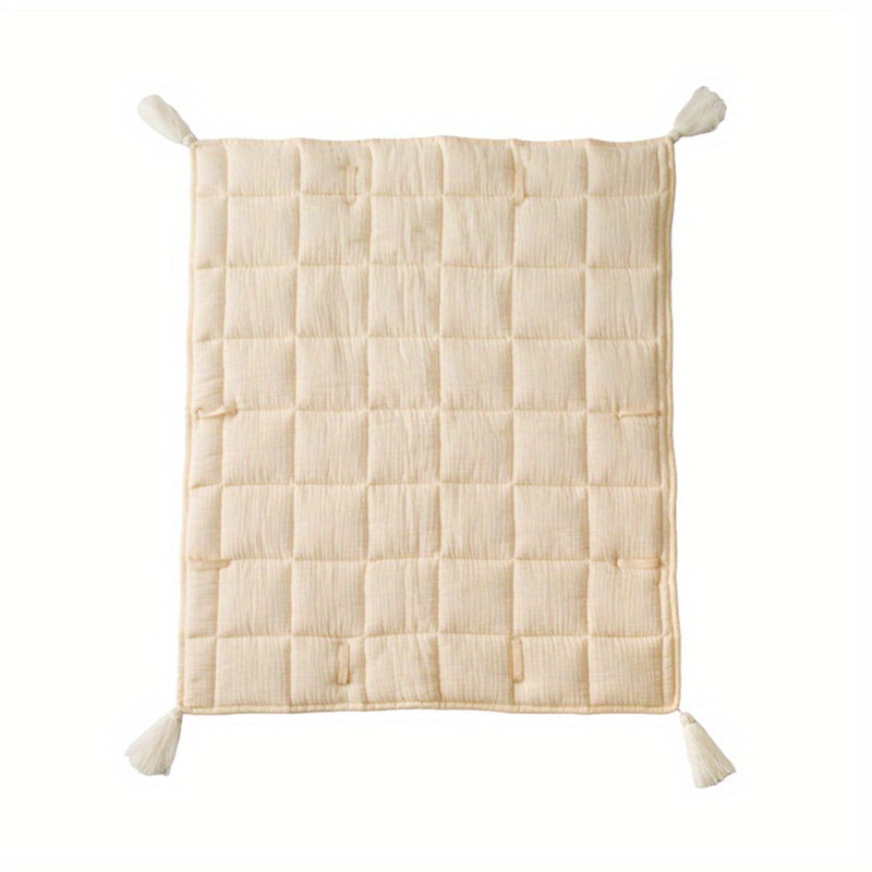 Tassel Floor Mat High Fabric Anti Slip Carpet