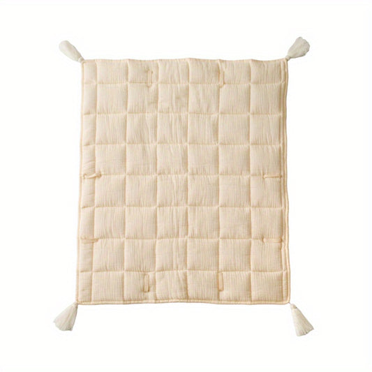 Tassel Floor Mat High Fabric Anti Slip Carpet