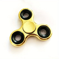 Electroplated Three Leaf Bracket Fingertip Spinner