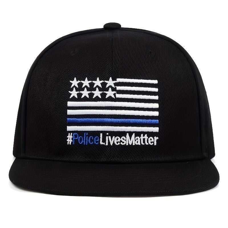 Flag Embroidery Snapback Hat Hip Hop Sunshade Dad Hat