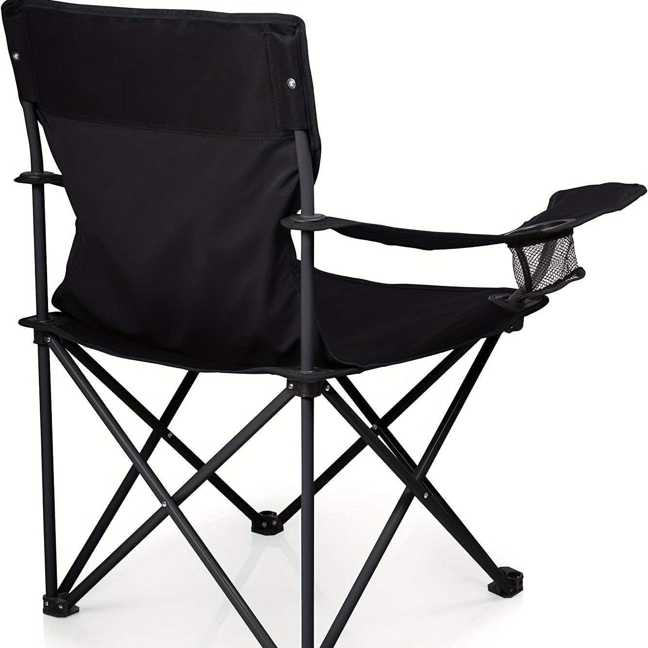 Portable Camping Chair Lightweight with Pocket & Bottle Holder