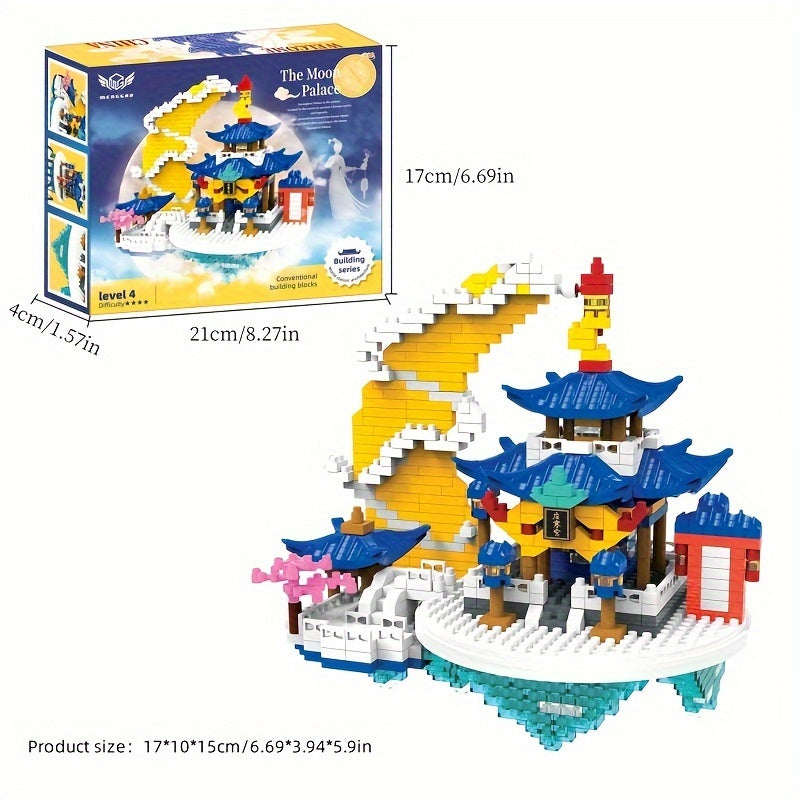 Great Cold Palace Building Blocks Small Particle Assembly Model