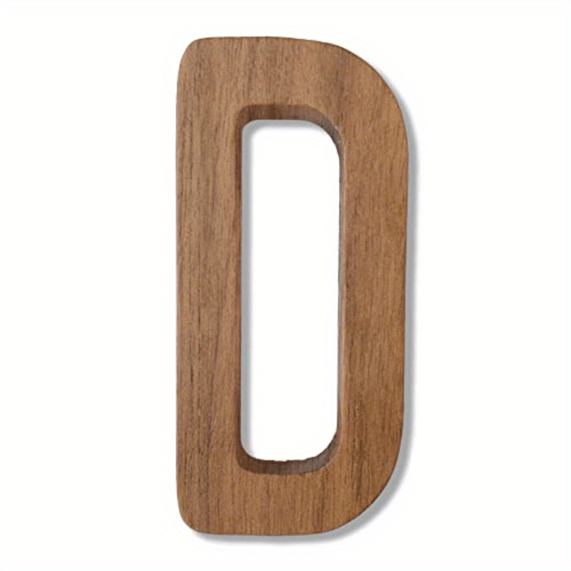 7.62cm Walnut Wooden Letters M - Crafts & Arts Wood Letters for Wall Decor