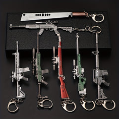 98K Alloy Weapon Model Keychain for Men