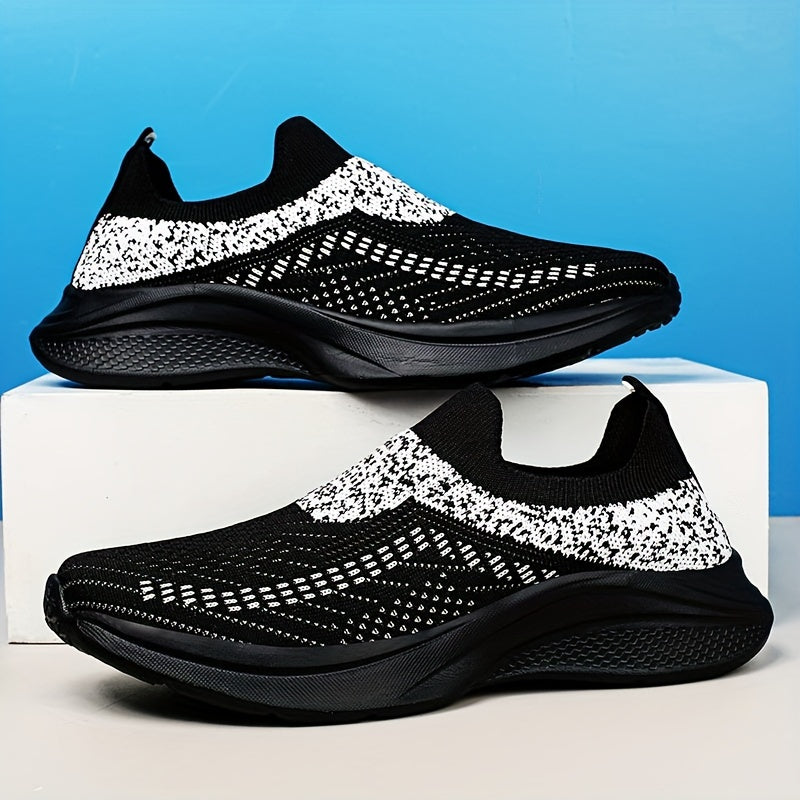 Women's Breathable Athletic Running Shoes Slip On Casual Mesh Sneakers
