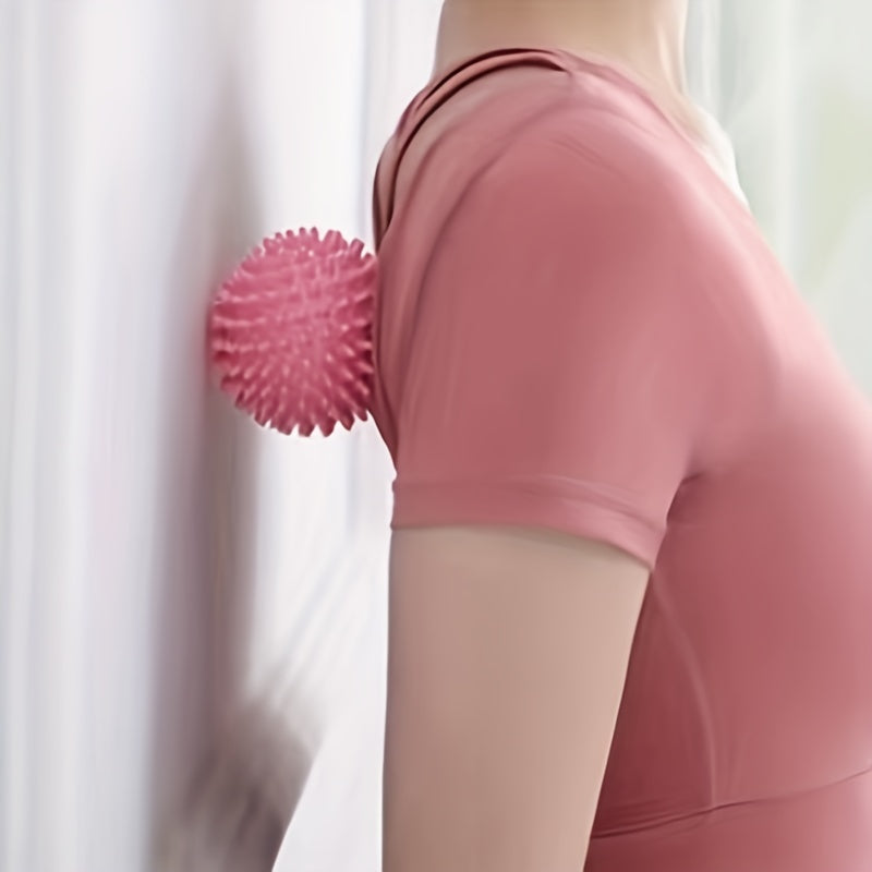 Deep Tissue Massage Ball Hedgehog For Muscle Relaxation Plantar Fasciitis Relief