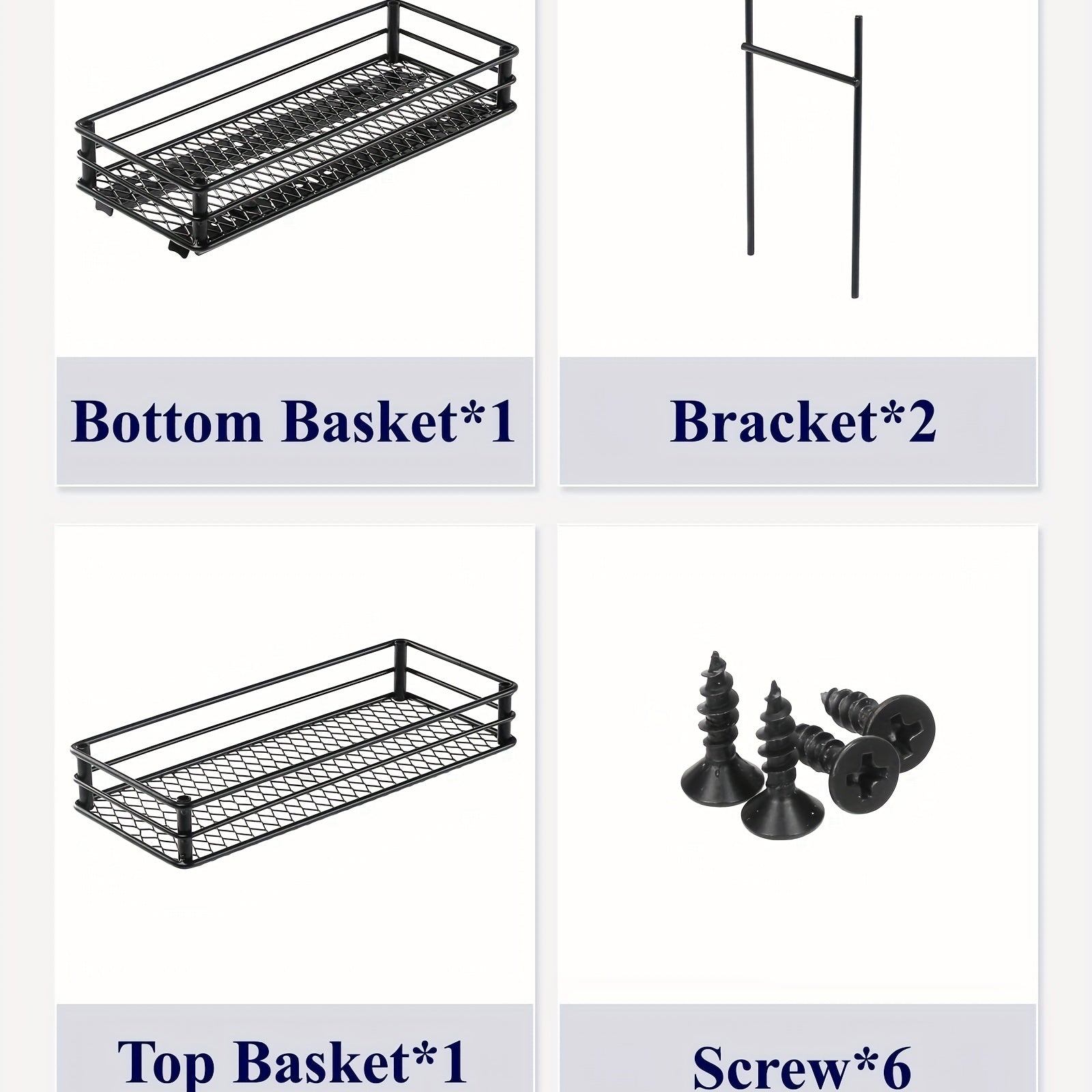 Pull Out Spice Rack Kitchen Organization