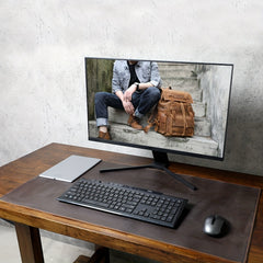 XXL Large Leather Cattle Hide Mouse Pad Gamer Computer Accessories