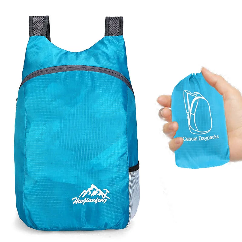 15L Packable Backpack Lightweight Outdoor Folding Daypack