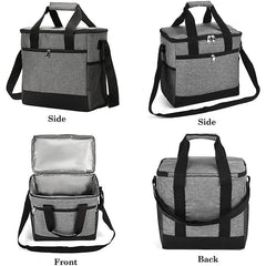 15L Lunch Box Bag Leakproof Thermal Fresh Cooler Thermo Picnic Food Fruit Bag