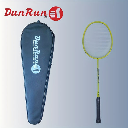 DUNRUN 1pc Badminton Racket High end Full Carbon Colorful Racket With Overgrip