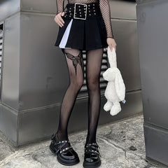 2 Pack Butterfly Fishnet Tights High Waist Mesh Pantyhose Stockings