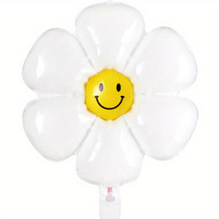 10pcs Daisy Aluminum Balloon Baby Birthday Photo Props