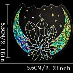 100PCS Laser Inspect Stickers for Motorcycle Car Helmet
