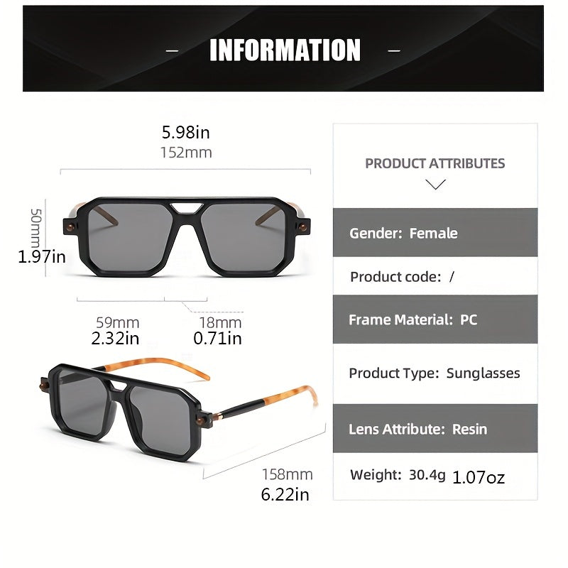 Gradient Aviator Sunglasses UV400 for Beach Travel Party
