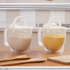 Efficient Rice Washer & Strainer, Durable Plastic, Kitchen