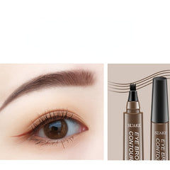 Waterproof Gray Brown Tint Eyebrow Pen Long Lasting Tattoos