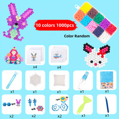 Water Sticky Beads DIY Kit 4 5mm with Storage Box and Tools