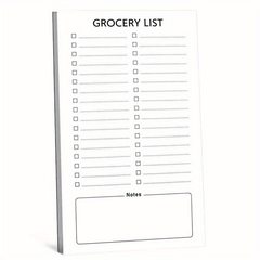 2pcs Magnetic Grocery List Pad For Fridge