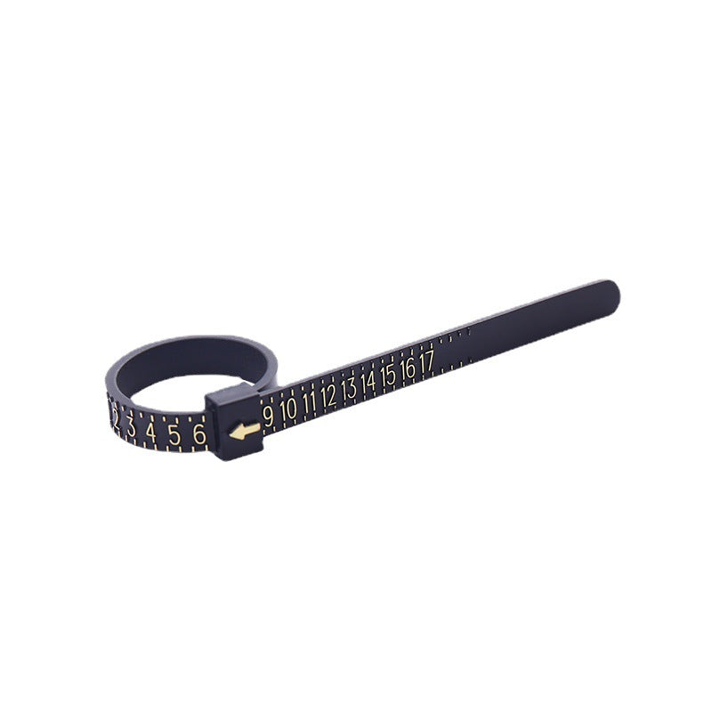 Ring Sizer Measuring Set Gauge Measure Tool Jewelry Sizing Tools 1-17 Rings Size