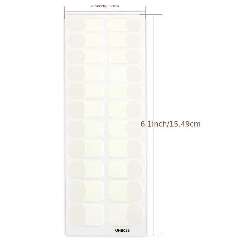 3D Self Adhesive Nail Polish Stickers Full Cover Manicure Stickers