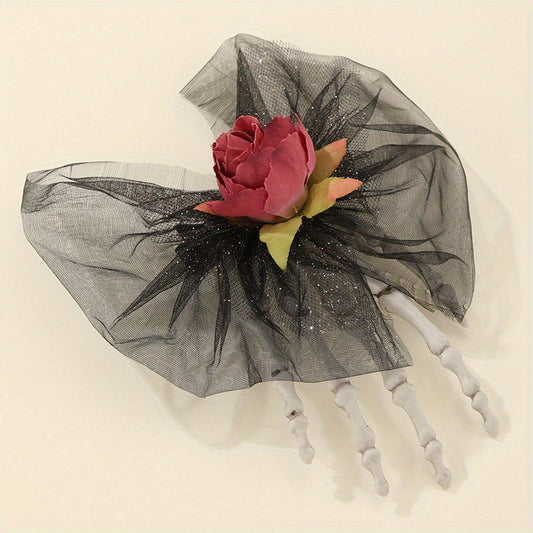 Halloween Flower Duck Billed Clip Head Piece