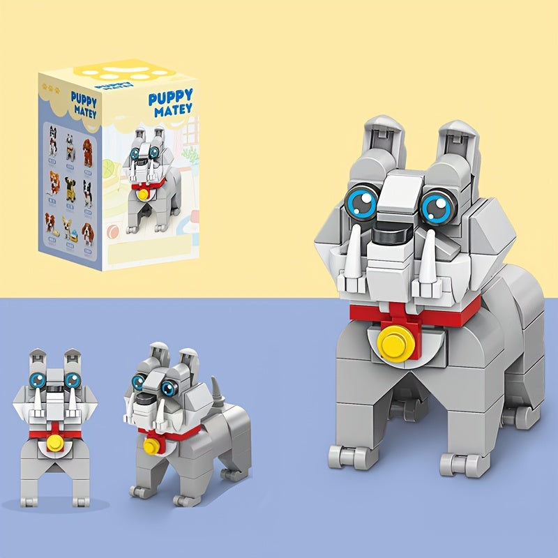 1002pcs Dog Model Building Blocks Set - Various Breeds - Assembly Toy