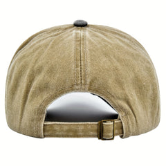 American Pride Motorcycle Washed Denim Cap