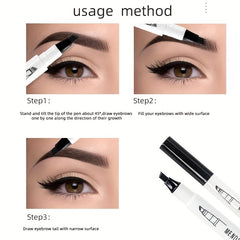 Waterproof Liquid Eyebrow Pencil Long Lasting Makeup 4 Colors