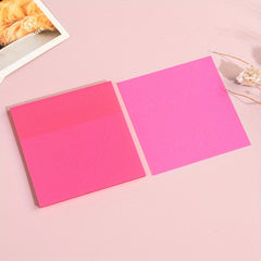 Colorful Transparent Sticky Notes 50 Sheets Waterproof Self Adhesive Memo