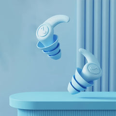 Solid Anti-noise Silicone Earplugs for Sleep, Dive, Surf, Swim