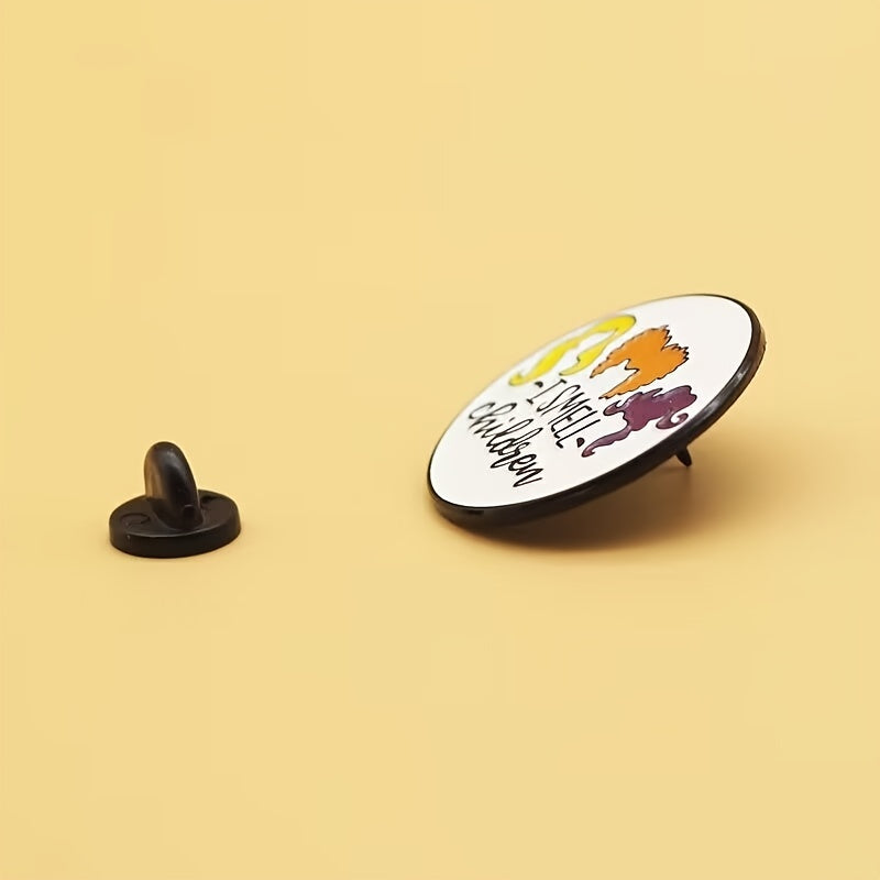 Cartoon Oil Dripping Brooch Halloween Gift Badge Movie Shirt