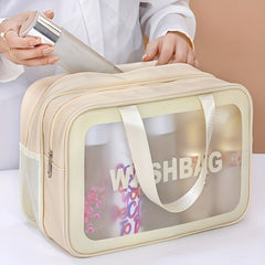 Waterproof Travel Toiletry Bag Translucent Makeup Bag
