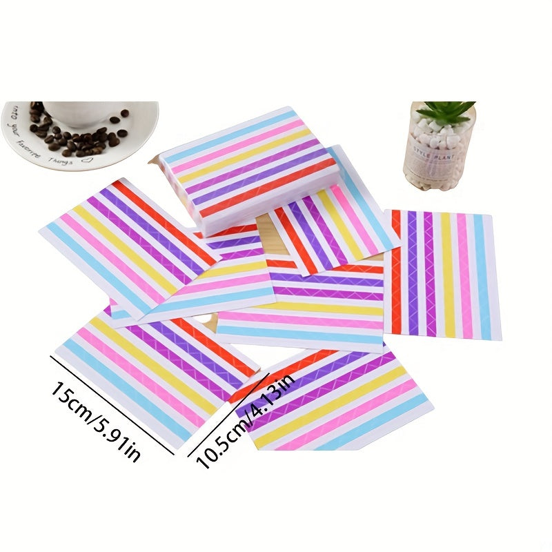 3pcs Photo Postcard Corner Sticker DIY Journal Corner Sticker