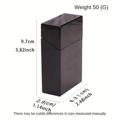 Transparent Flip Thick Cigarette Box Bulk Cigarette Box DIY Cream Plastic Box