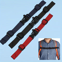 2pcs Backpack Chest Strap Quick Release Buckle for Hiking Jogging